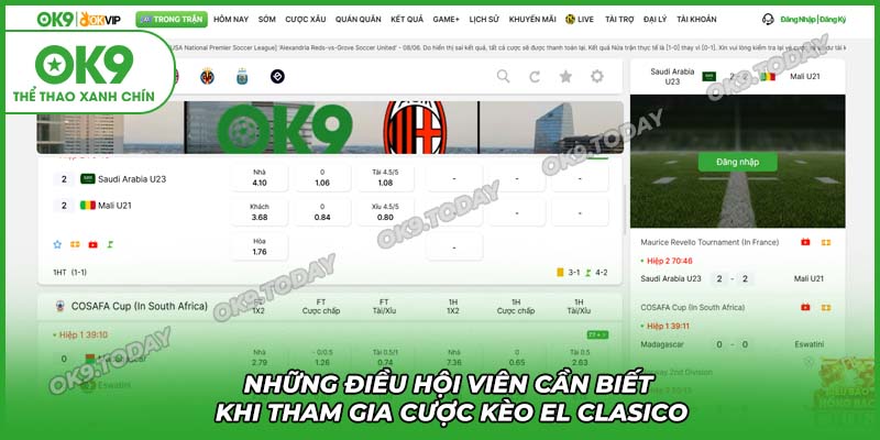 El Clasico – Siêu Kinh Điển Được Mong Chờ Nhất Thế Giới 19 Kèo cược El Clasico - Những điều người chơi cần nắm rõ