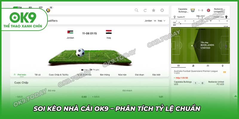 Soi Kèo Jordan vs Iraq (01h15, 11/6): Lợi Thế Sân Nhà Quyết Định Cuộc Chiến 19 Soi kèo nhà cái OK9 - Phân tích tỷ lệ chuẩn